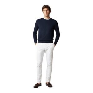J Crew White 484 Slim Fit Stretch Chino Pant Mens Size 28/30